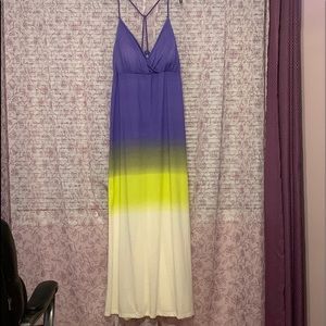 Plus Sized Jessica Simpson Tri-Coloured Sun Dress
